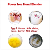 Power-free Double Hand Blender and Beater with High Speed Operation (Multicolour) 